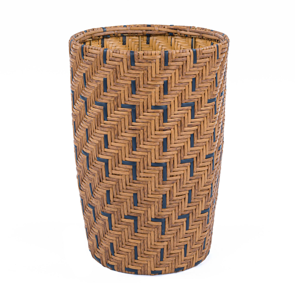 Herringbone Weave Collection Plant Basket Tall