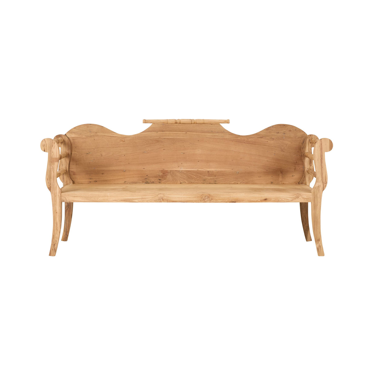 Reclaimed Teak Miners Bench