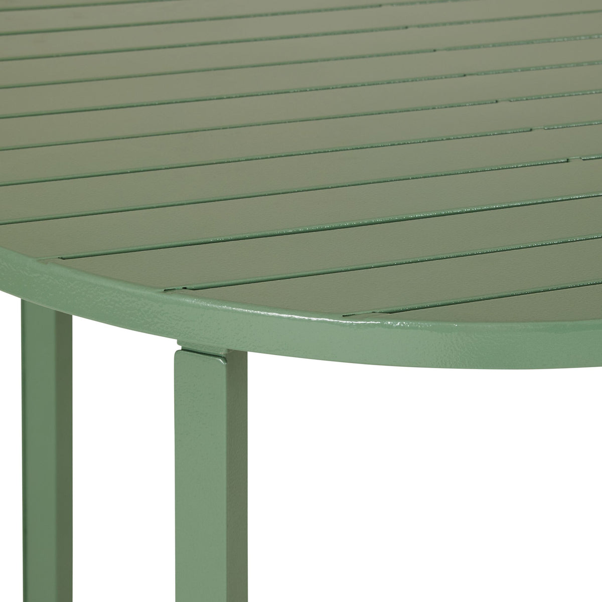 Kace Round Dining Table 90cm Sage Green