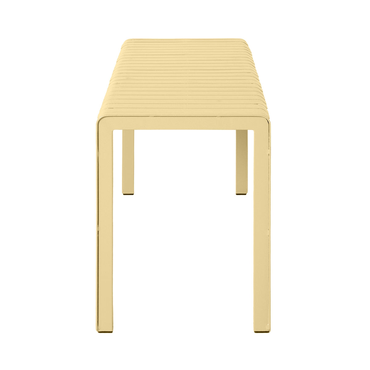 Kace Dining Bench Seat 150cm Butter Yellow