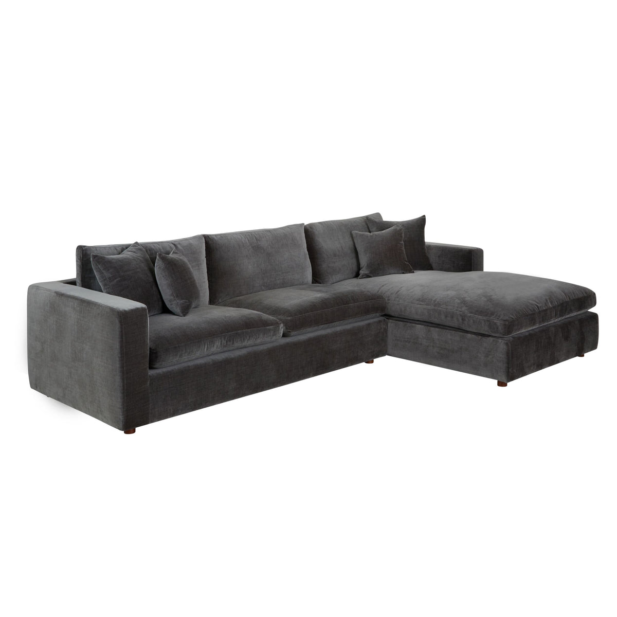 Oakley 4 Seater Right Chaise Sofa Dusk