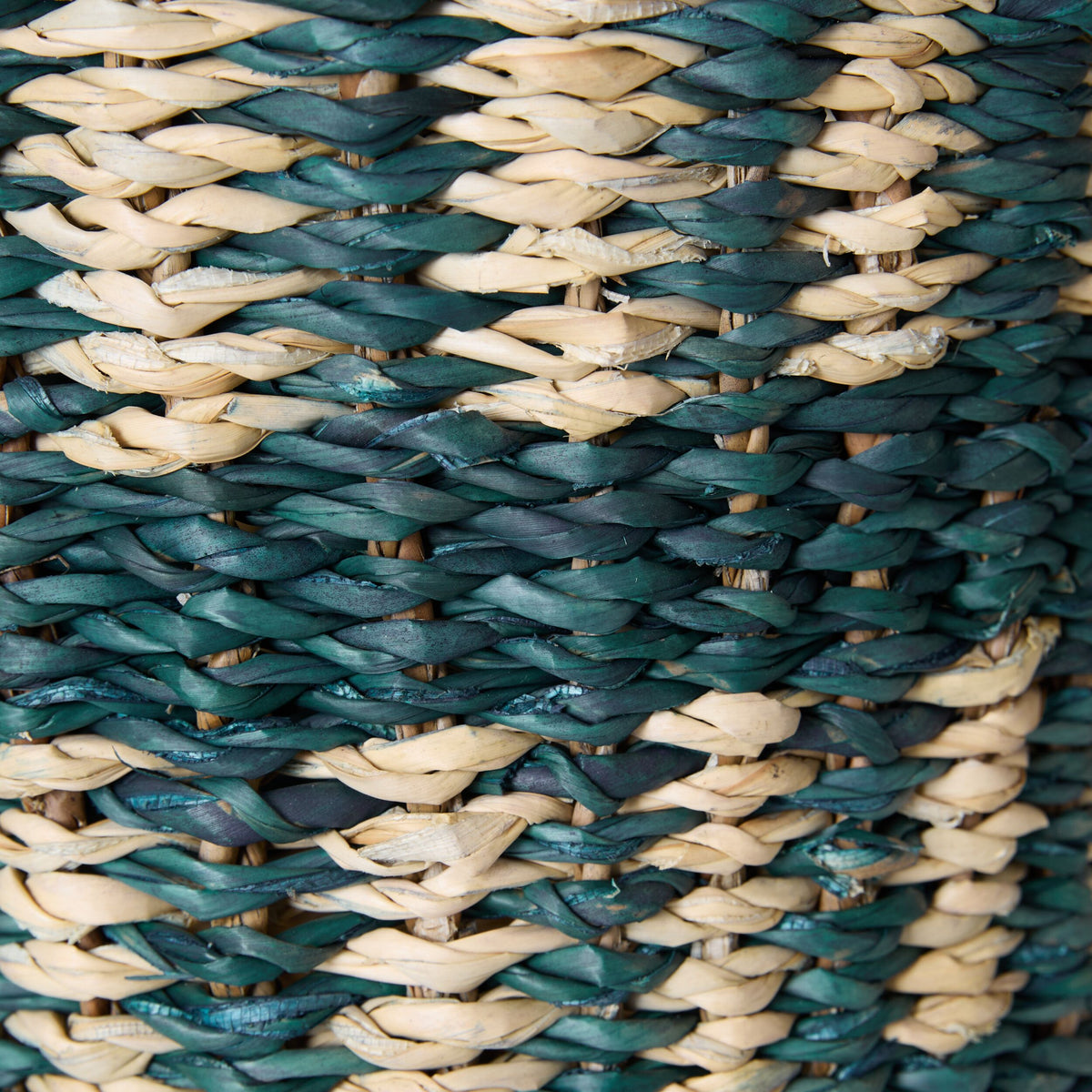 Elira Stripe Basket with Handles