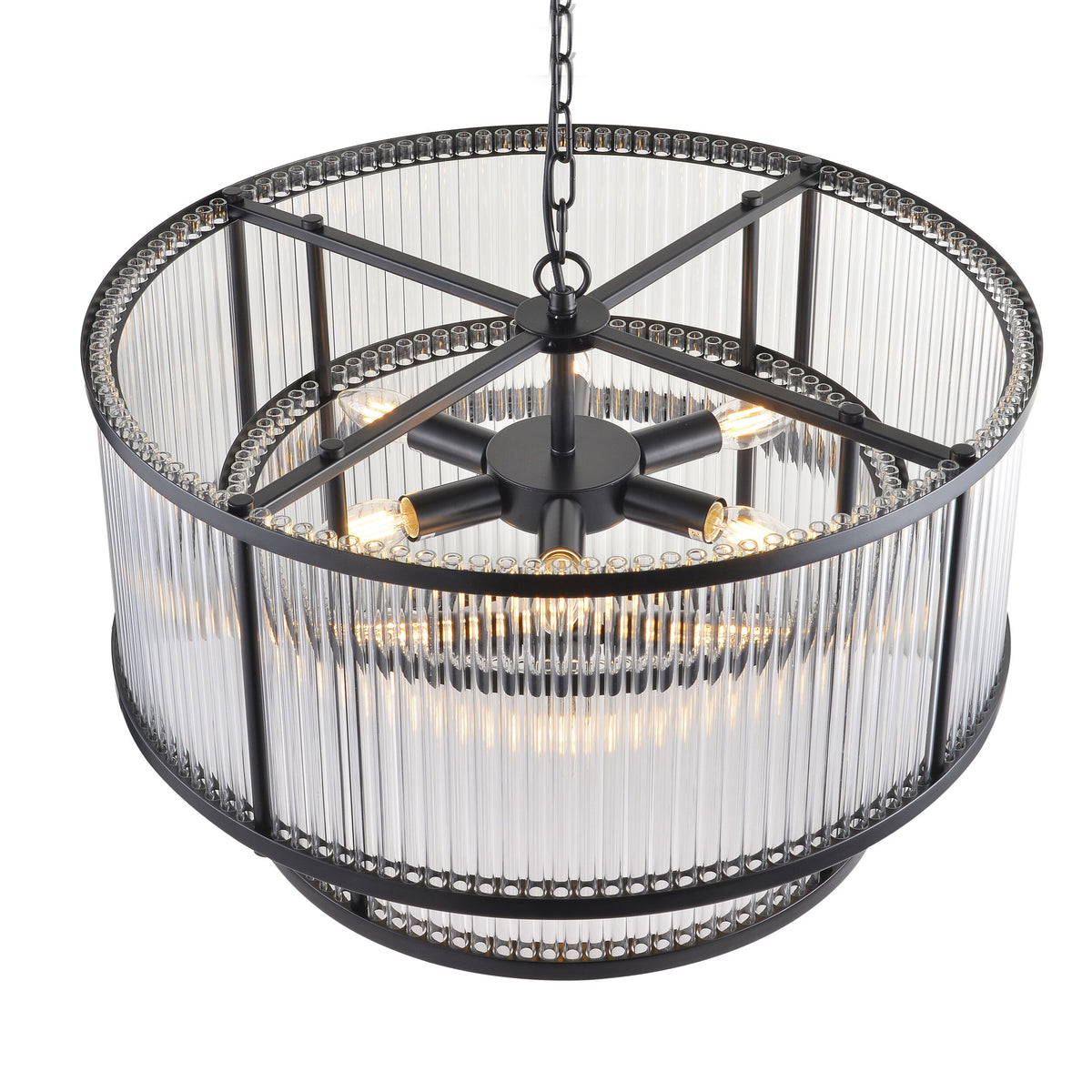 Orion 10 Light Chandelier 60cm