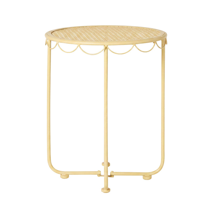 Bonnie Side Table 44cm Butter Yellow
