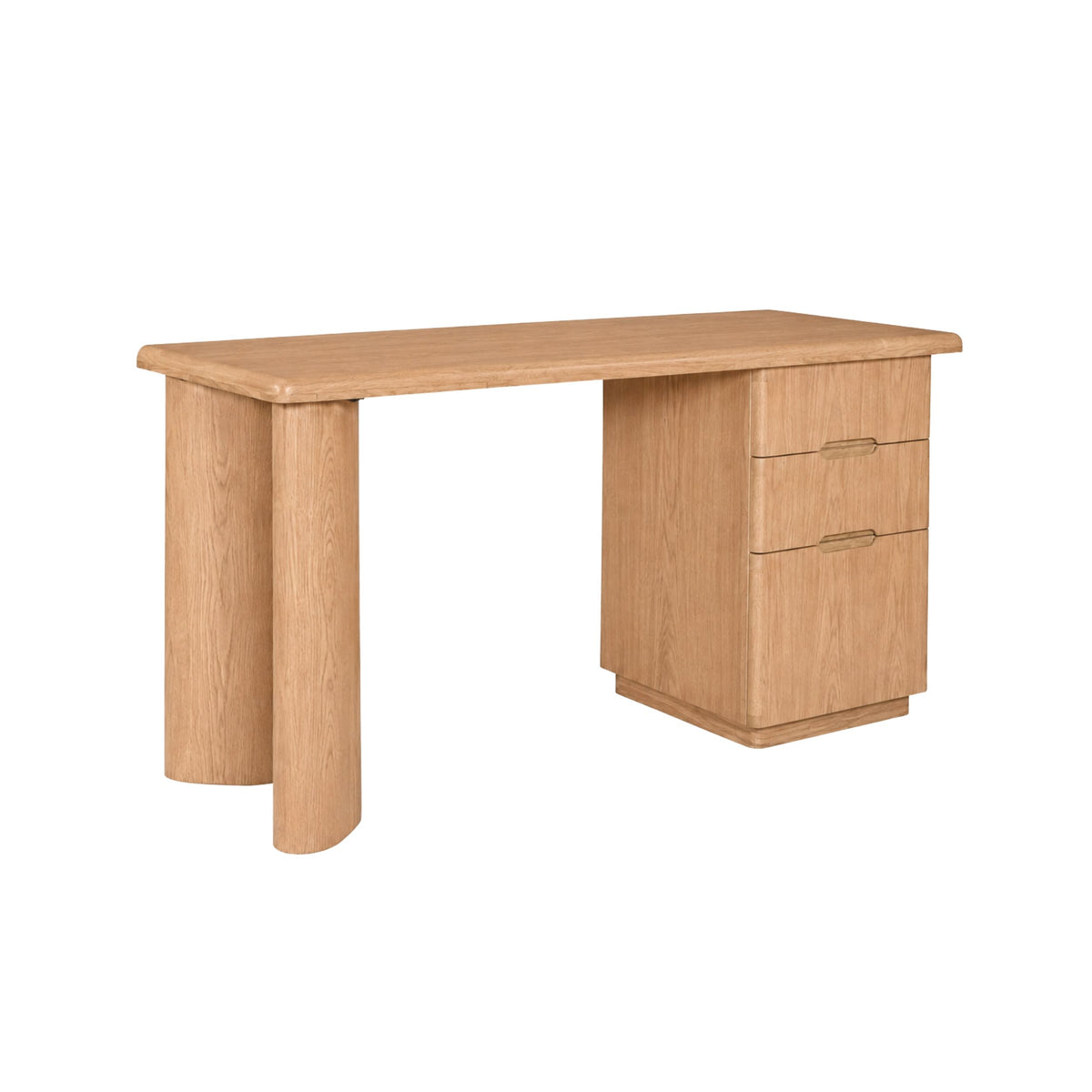 Dempsey 3 Drawer Desk