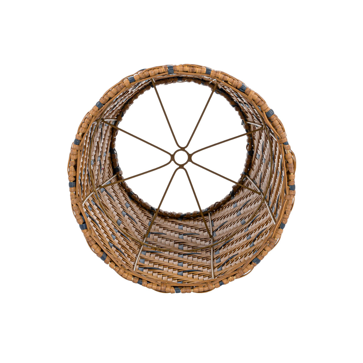 Herringbone Weave Collection Plant Basket Tall